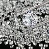 Aaaaa Grade White Zircon 0.9~8Mm Diameter Loose Zircon Stone Round Shape Cut Diy Accessories Cubic Zirconia 10-1000Pcs Choose