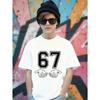 New Children Funny Six Seven Meme Print T-Shirt for Men Novelty Kids Tees Crew Neck Short Sleeve T-Shirt Loose Casual Clothing