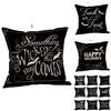 Luxurious Halloween Pillow Cover Fall Decor Pillow Case For Sofa And Waist Cushion