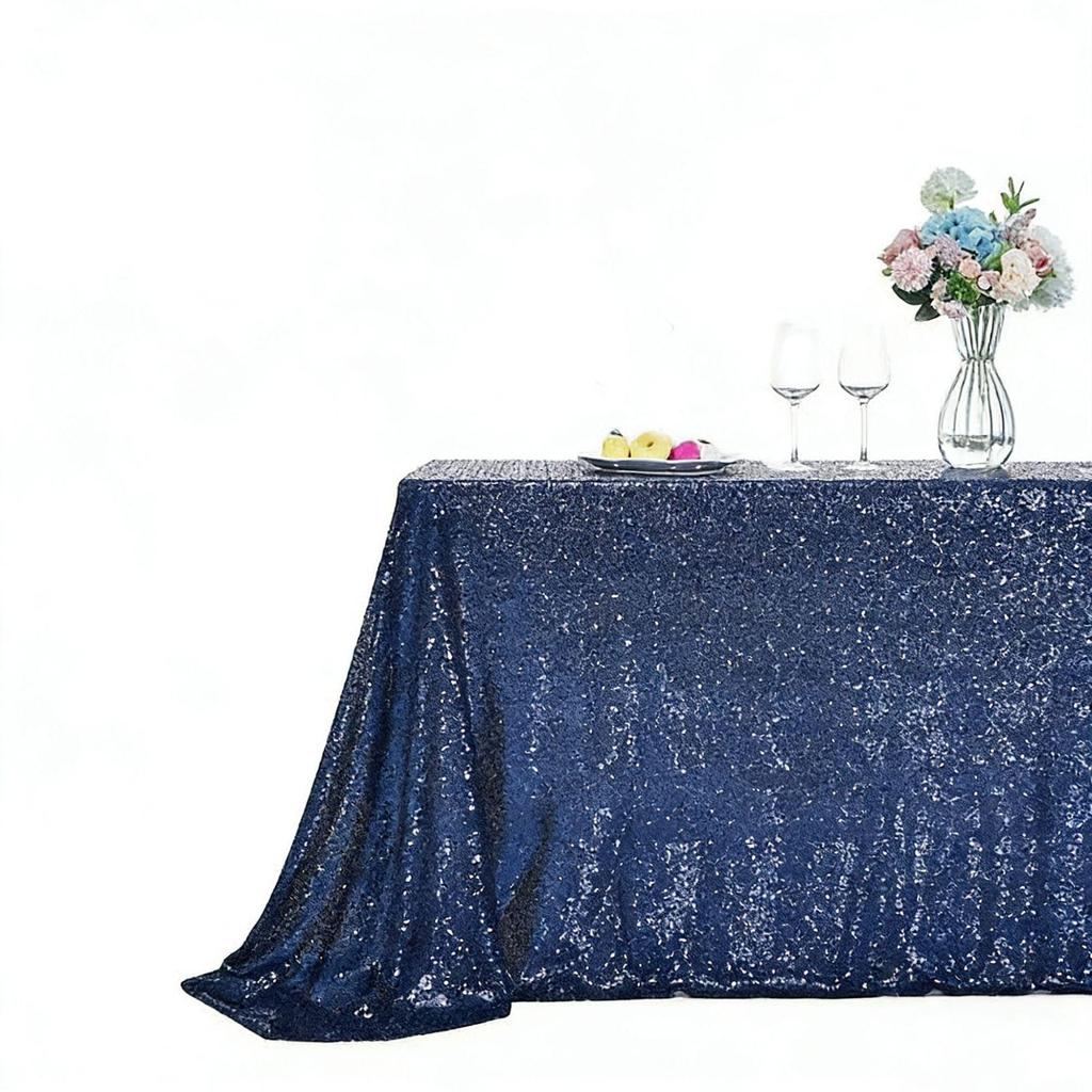 Sequined Tablecloth for Weddings, Banquets, and Parties - Rectangular Large Decoration