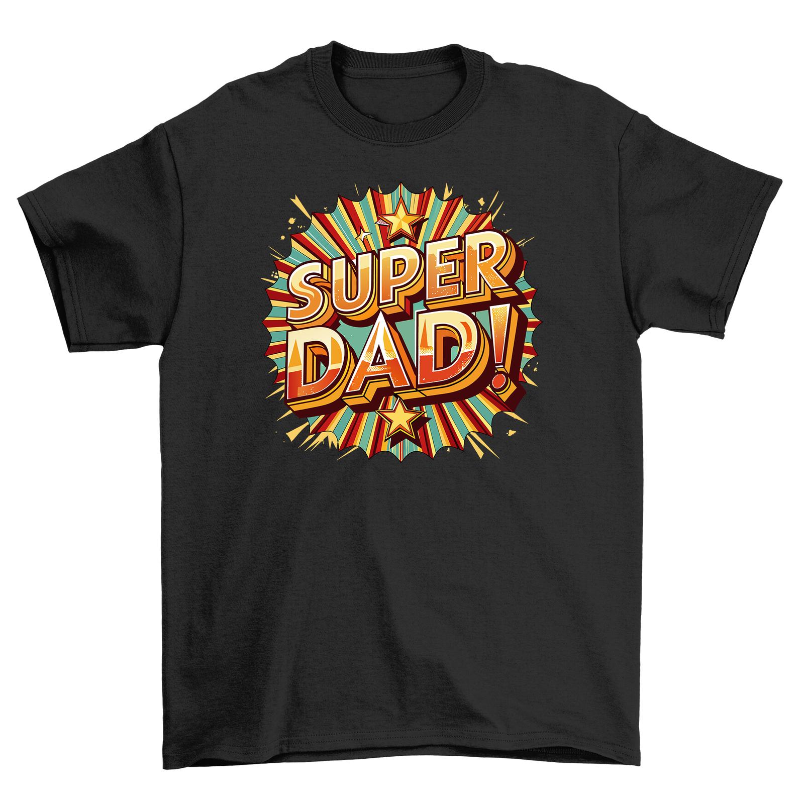

Super Sta Dad T-Shirt Mens Womens Tees Top - Funny and Heroic Tribute to Dad! Unleash Dad s Superpo M