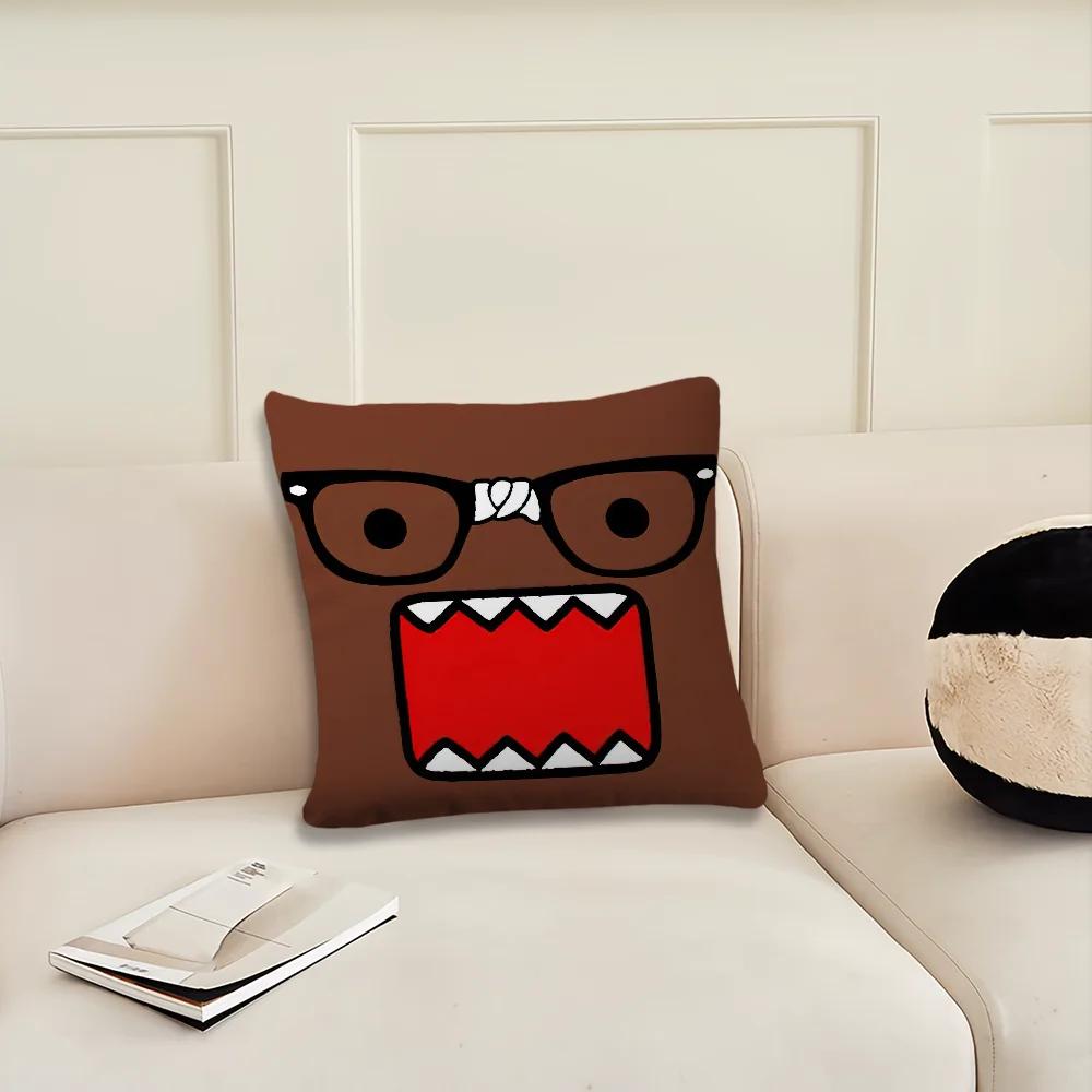 Cartoon Domo Kun Cute Decoration Room Home Sofa Living Office Car Nordic Simplicity Pillow Cover