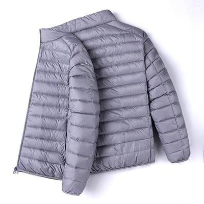 Men's Light and Warm Down Jacket with A Stand-up Collar for Autumn and Winter, Fashiona
