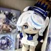 20cm Focalors Cotton Doll Toys Genshin Impact Dress-up Puppet Furina De Fontaine 12cm Plush Pendant Gift for Children Adult Gift