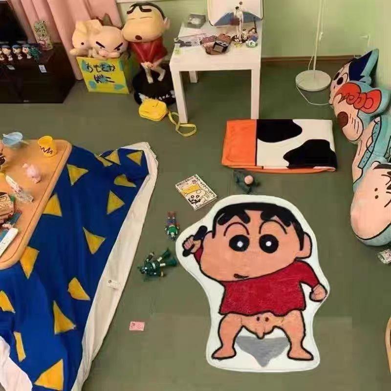 Imitation Cashmere Carpet Household Special Shaped Bedroom Decorative Floor Mat Bathroom Absorbent Foot Mat