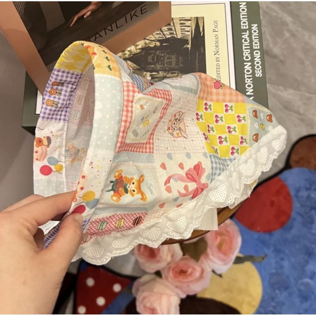 The New Summer Ins High-end Lace Headscarf Pastoral Style Baotou Triangle Scarf Headband Female Light Luxury Headdress Hair Accessories