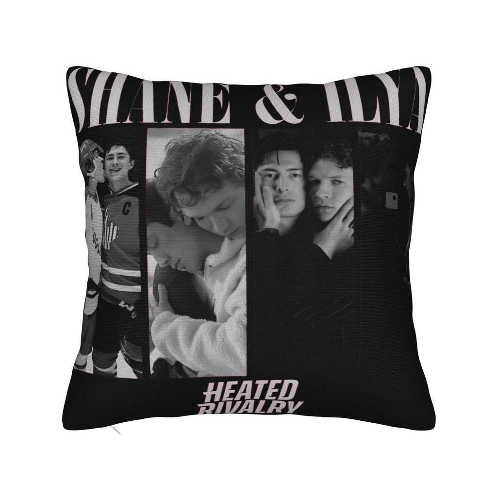 Warmes Schlafzimmer Hudson Williams Connor Storrie Rozanov Beheizte Rivalität Kissenbezüge Merch Kissenbezüge Quadratisch Multi-Größe