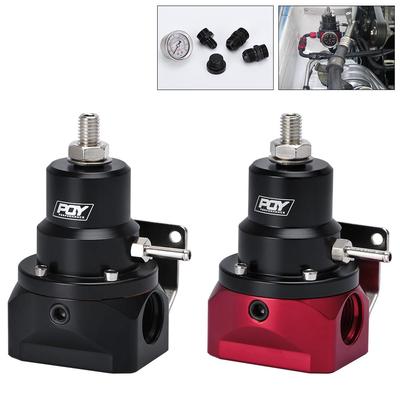AN10 EFI Fuel Pressure Regulator ( 0-160psi Gauge )-10AN 10/10/6 Inlet & Return Ports For BMW E30 M20 6cy with PQY Sticker