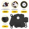 Heater Blend Door Actuator for Chrysler Aspen Sebring Dodge Avenger Caliber Durango Journey Jeep Compass Patriot RAM ProMaster