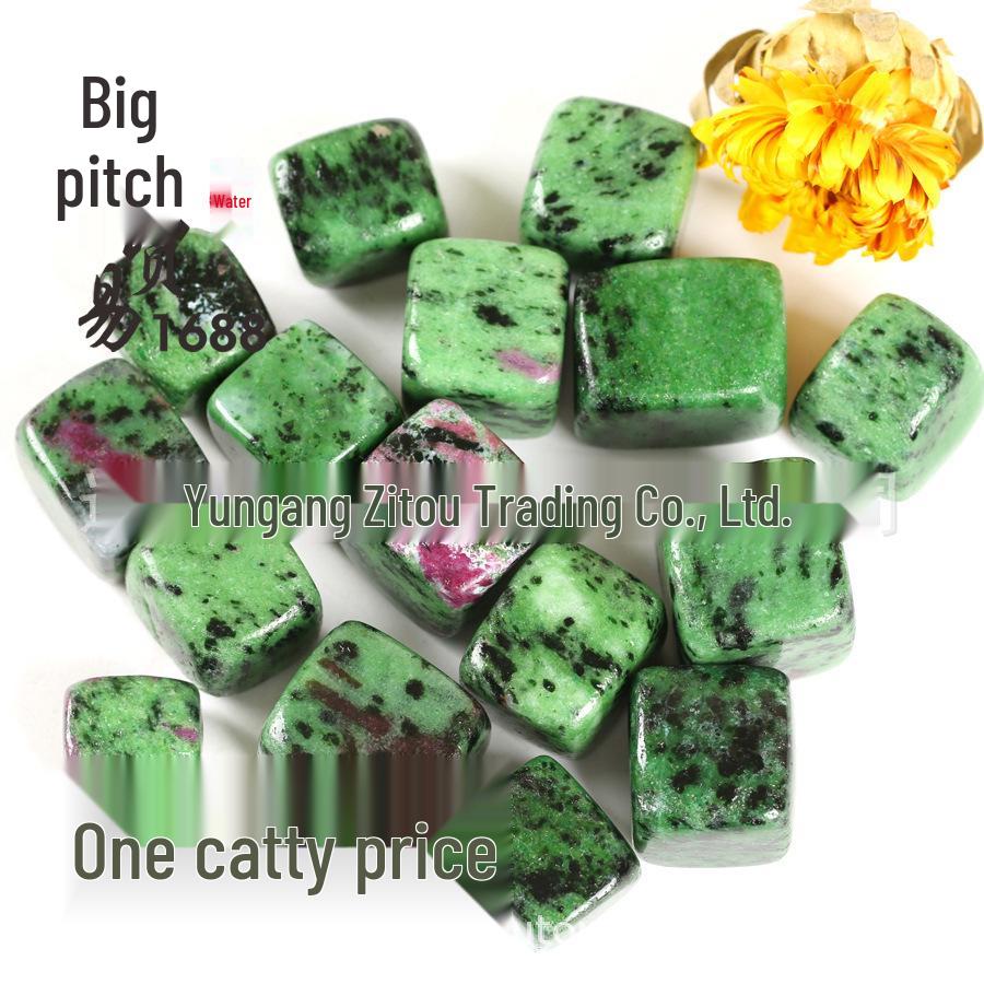 Green Kyanite Treasure Cube Ornament: Children s Archaeology, Yoga, Aromatherapy Diffuser.
