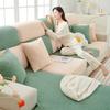 Sofa Cover Winter Plush Cushion Thickened Non-slip Sofa Cover Universal for All Seasons Simple Modern Light Luxury Universal