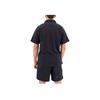 Adidas Solid Color Pullover Straight-Cut Short Sleeve Polo Shirt Men Tops Black IA3124