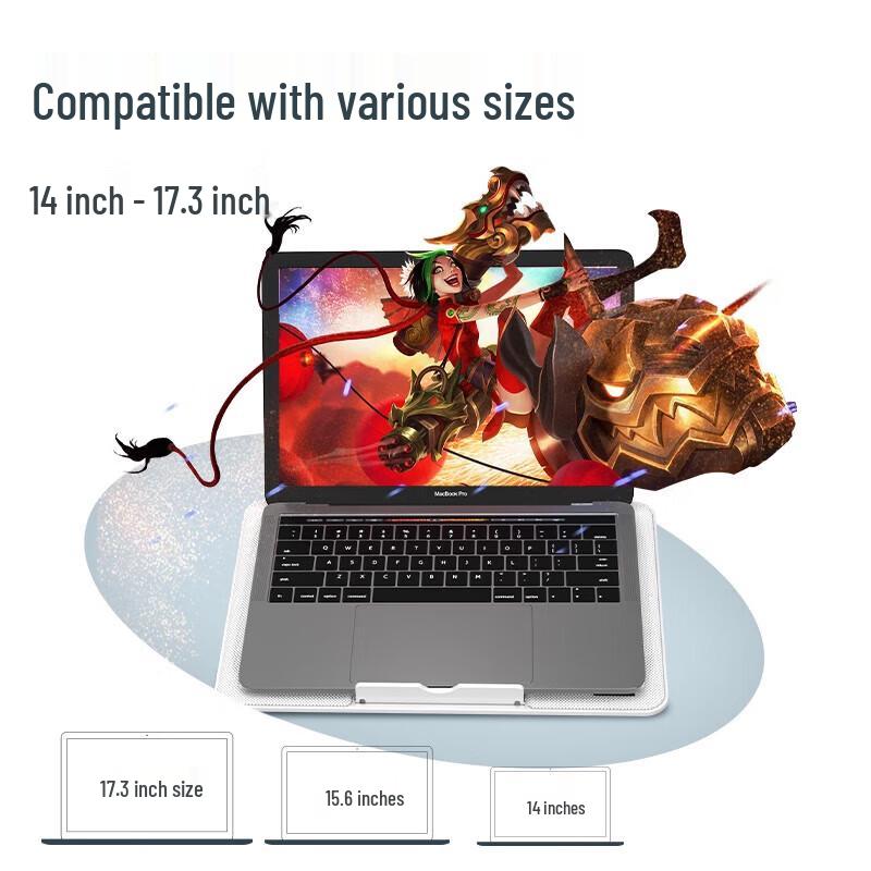 BIAZE S6 Adjustable Speed Laptop Cooling Stand