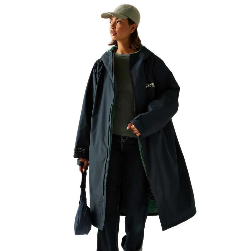 Joom Regatta Damen Blau Robe Parka Robe Parka Winddicht Wasserdicht Cm - Bild 4