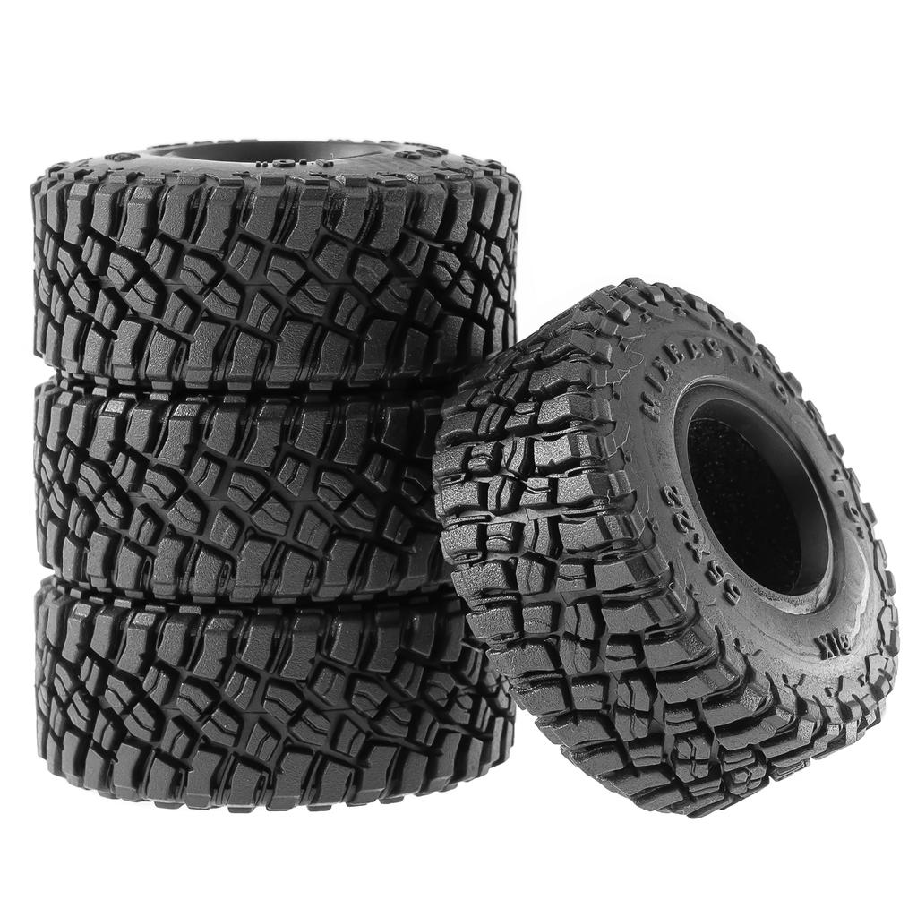 Rubber Tires Remote Control Car Tires 4PCS 1.0inch Replacement for    4-M