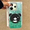 Kreslený Zábavný Zelený Panda Zvířata Pouzdro na Telefon pro Xiaomi Redmi 13C 14C A5 A3 A4 A3X Note 14 13 12 11 11S 10 Pro Silikonový TPU Kryt