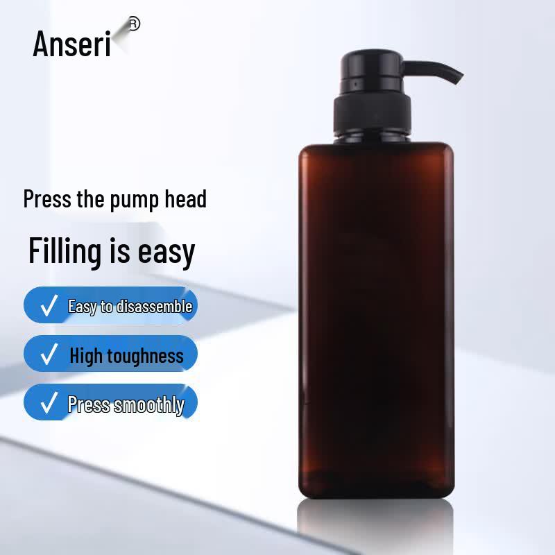 Refillable Press Pump Dispenser Bottle