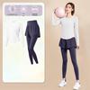 Women's High-End Short-Sleeve Sport T-Shirt & Fitness Set - Breathable, Quick-Drying Yoga and Running Wear