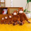 Orangutan Plush Toy: Poseable Hands and Feet Monkey Doll