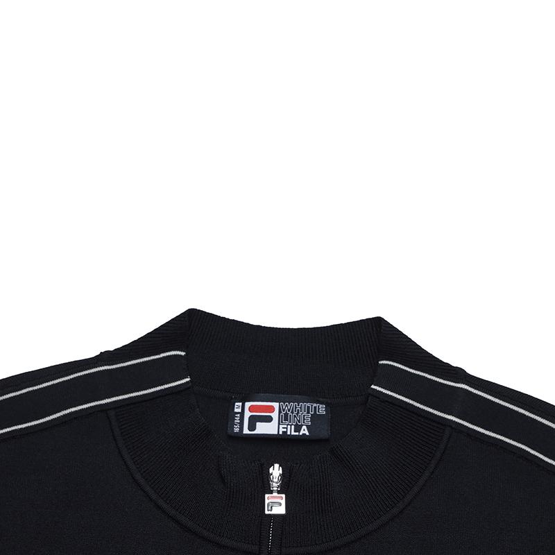 FILA White Fashion Simple Classic Versatile Casual Basic Short Sleeve Knit Top Women tops F51W533402FNV