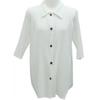Shiz Madam Women Pleated Collar Long Shirt T57131