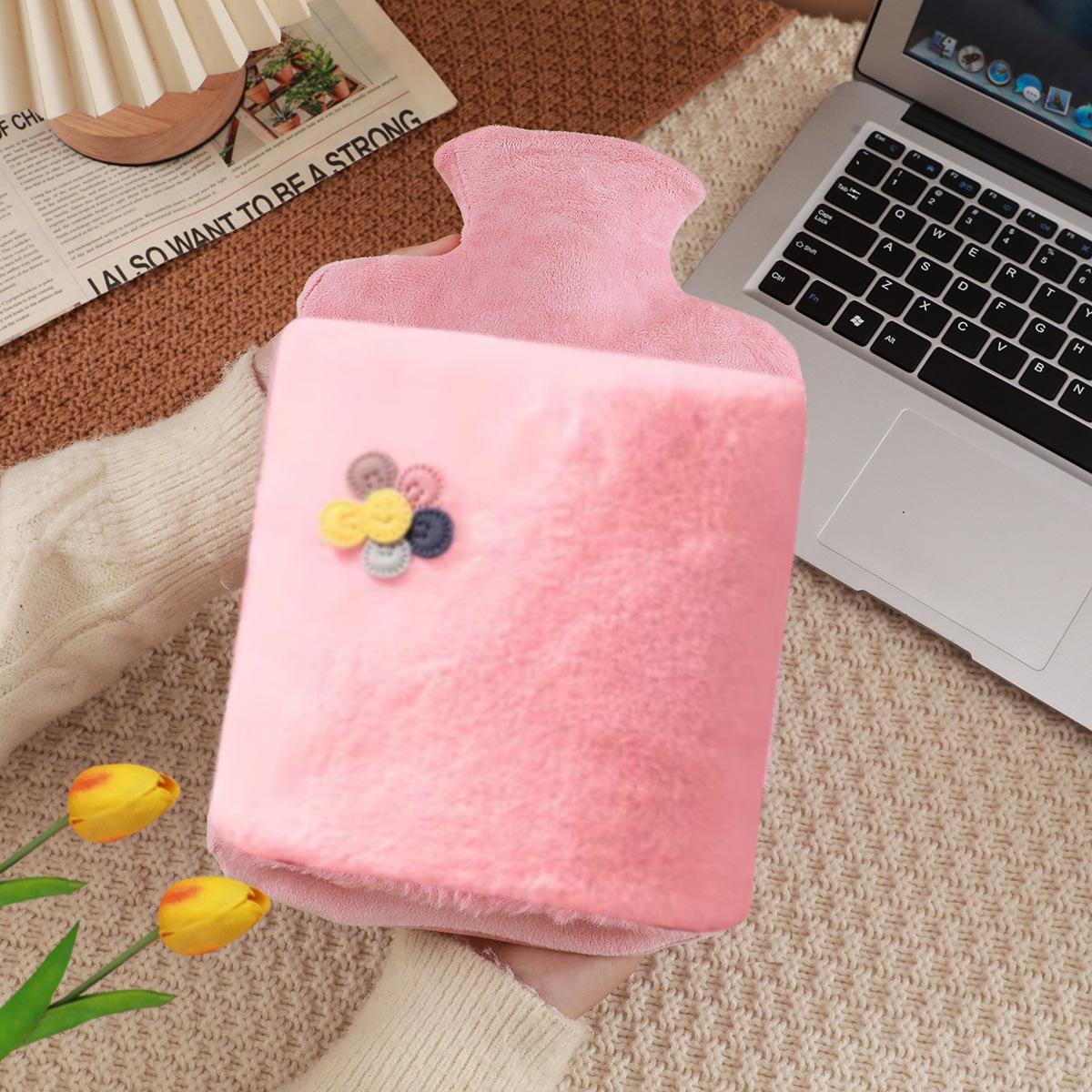 

Большая грелка для женщин — идеально подходит для согревания живота; Небольшая грелка для рук для студентов. [Double-handled] 1000 ml