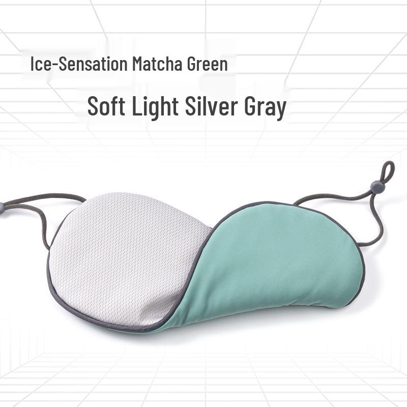 Reversible Sleep Eye Mask: Warm & Cool, Light Blocking, No-Eye Pressure, Fashionable with Ear Protection