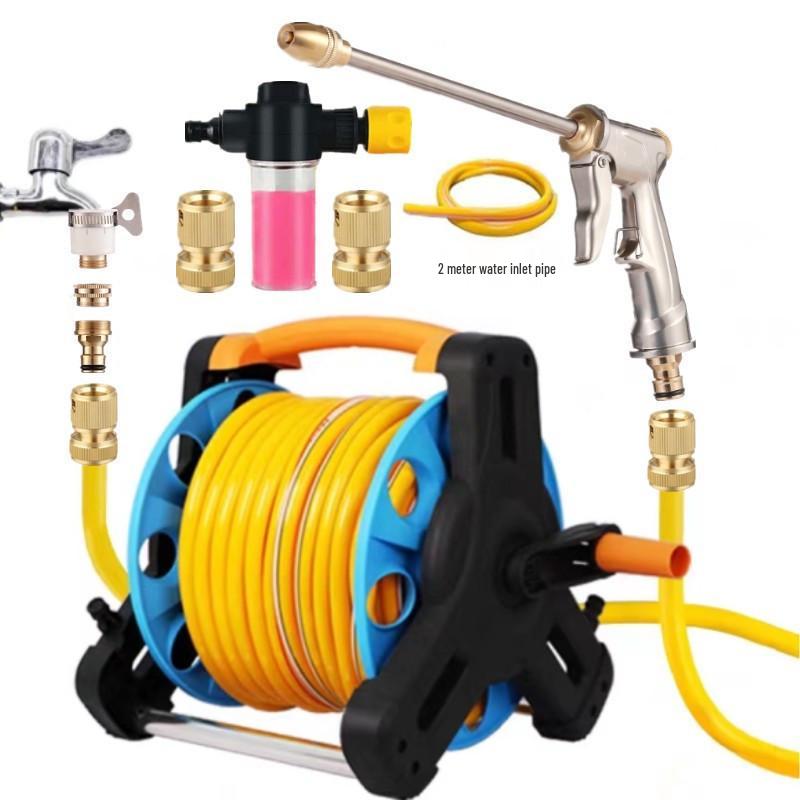 High-Pressure Car Wash & Agricultural Spray Head with Freeze-Proof, Sun-Proof Hose Connector