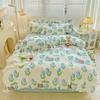 Tulip Flower Duvet Cover Queen for Girls Teen 3PCS Botanical Floral Bedding Set Soft Reversible Comforter Cover with Pillowcase