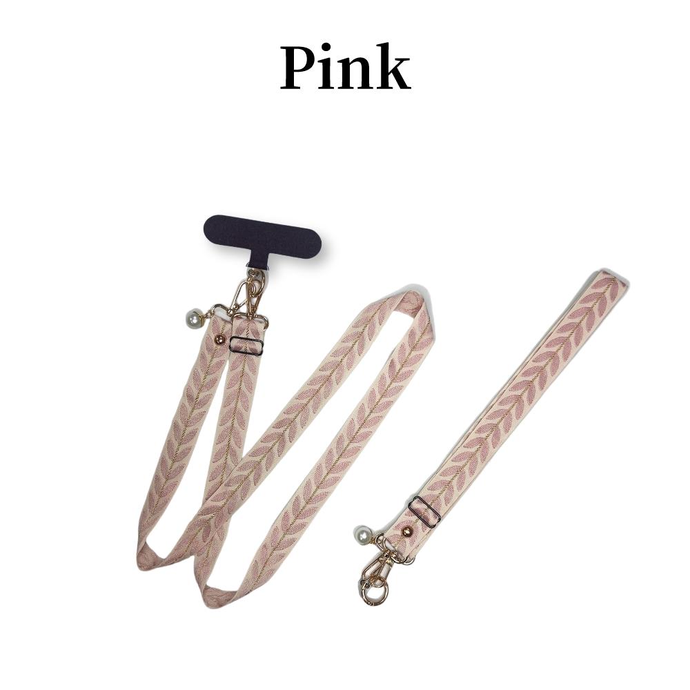 1pc Adjustable Mobile Phone with Lanyard Diagonal Shoulder Pendant for Men and Women