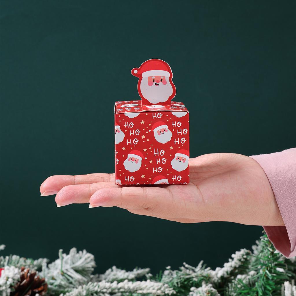 Christmas Gift Boxes Merry Christmas Decorations for Home 2025 Navidad Natal Xmas Ornament Candy Cookie Boxes New Year Gift 2026