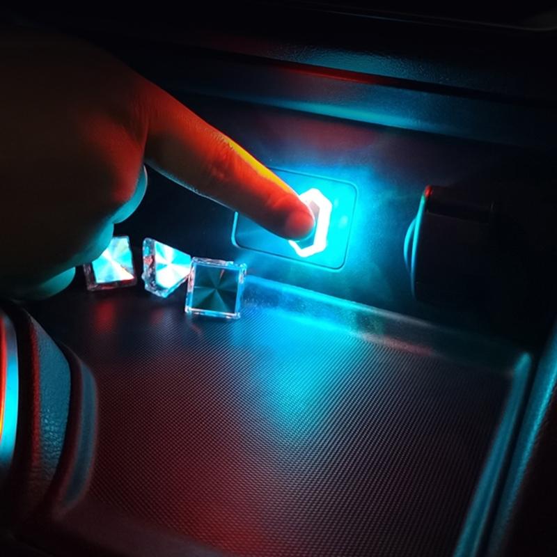 Multi Color USB 5V LED Light for Car and Home Use Touch Activated with 6 Color Option and 4 Kinds Switching Lights