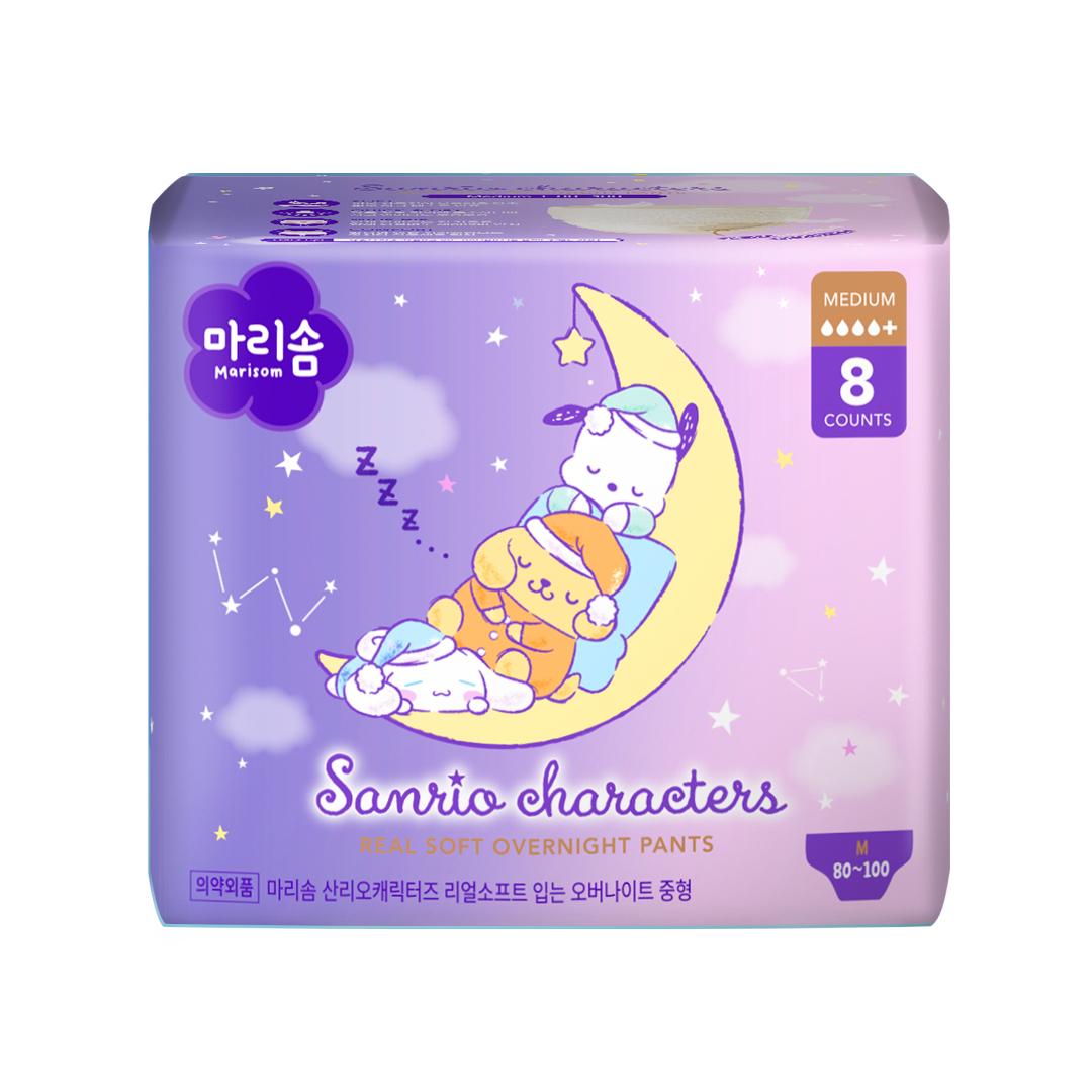 

Марисом Sanrio Персонажи Настоящий Мягкий Носимый Ночной Средний/Большой 8P Wearing Overnight Medium Size 8P