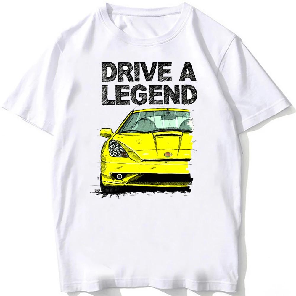 

Drive A Legend Celica 7 Поколение Рестайлинг Модель Футболка Унисекс Мужская Короткий Рукав Харадзюку Хип-Хоп Повседневная Мальчик Белые Футболки Футболка S