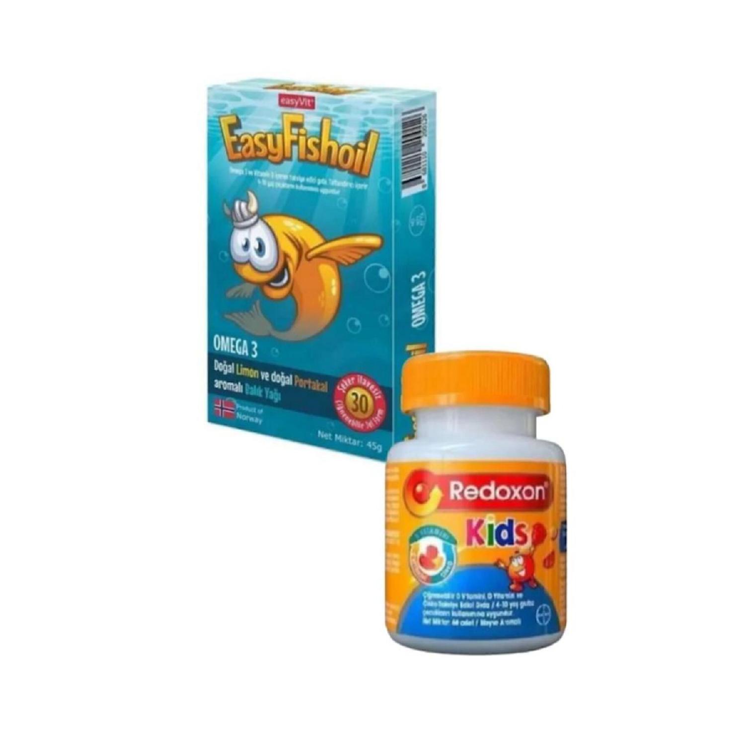 

Easyfishoil 30 Gel Tablet Redoxon Kids 60 Tablet