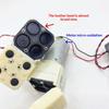 Micro 370 Membran-Vakuum-Luftpumpe DC12V Hoher Druck 6,2L/Min Mikro-Vakuumpumpe für Roboterstaubsauger Kleine Geräte