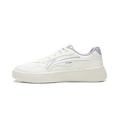 Li Ning Wheat Age Slip Resistant, Abrasion Resistant, Breathable, Height Increasing Low Top Skateboard Shoes Women's AGCW086-1
