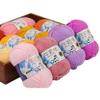 1Pc 50g Crocheting Milk Cotton Yarn Hand Knitting Sweater Blanket Hat Threads Crochet Amigurumi Bag Line 95m