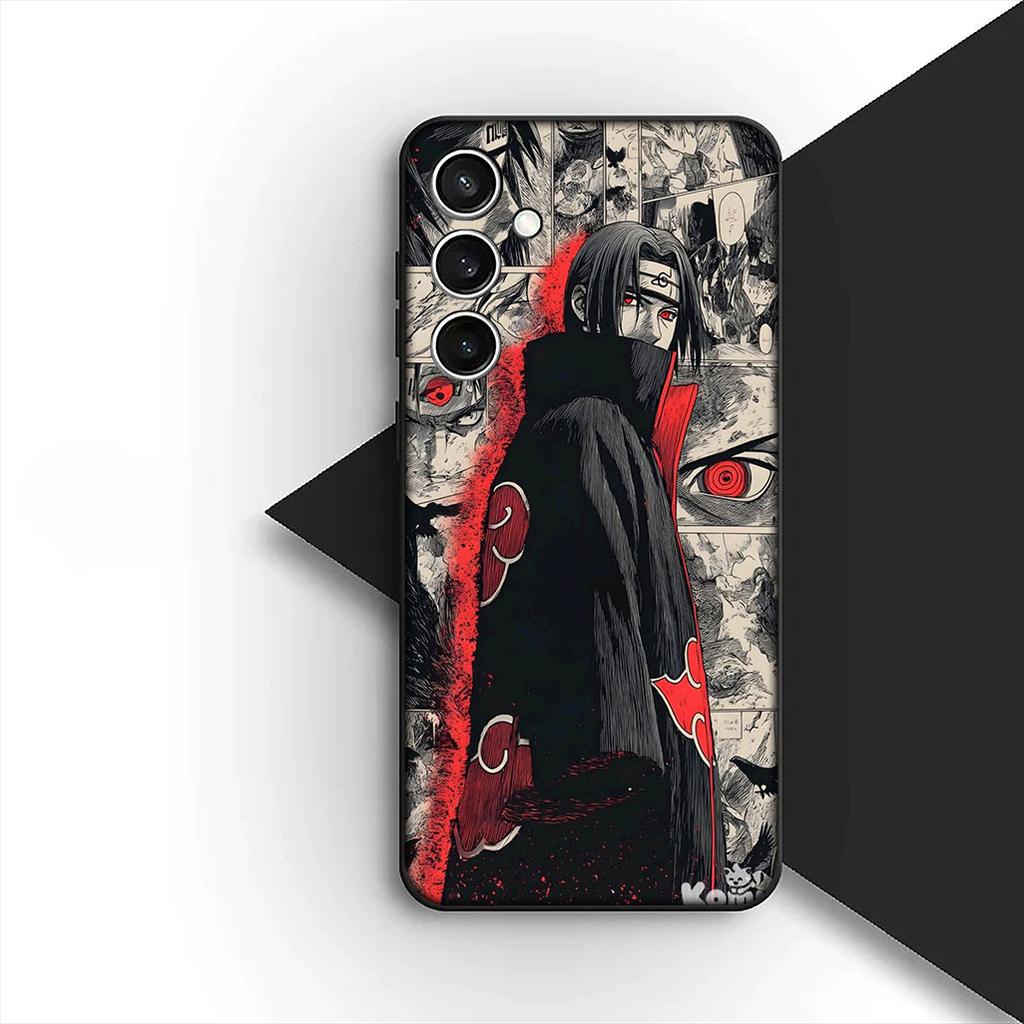 Tobi Obito Narutos Uchiha Sasuke Itachi Phone Case for Samsung Galaxy S20 S22 S21 FE Ultra Plus A07 A17 A15 A16 A25 A57 A37