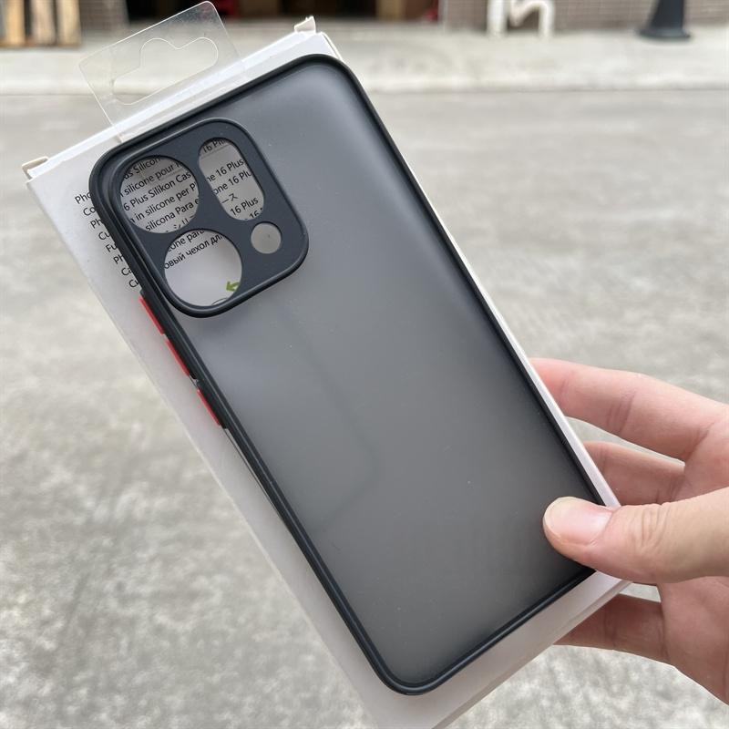 For OPPO Reno 14FS 14F 5G Case Hard PC Matte Skin Feel Shockproof Protective Phone Back Cover For OPPO Reno 14FS 5G Shell Bumper