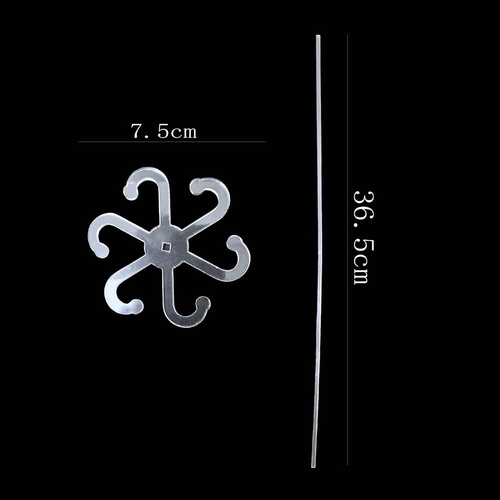 Acrylic Support Flower Stem Support Aesthetic Gardening Solution Plant Fixation Stakes Promotes Healthy Growth