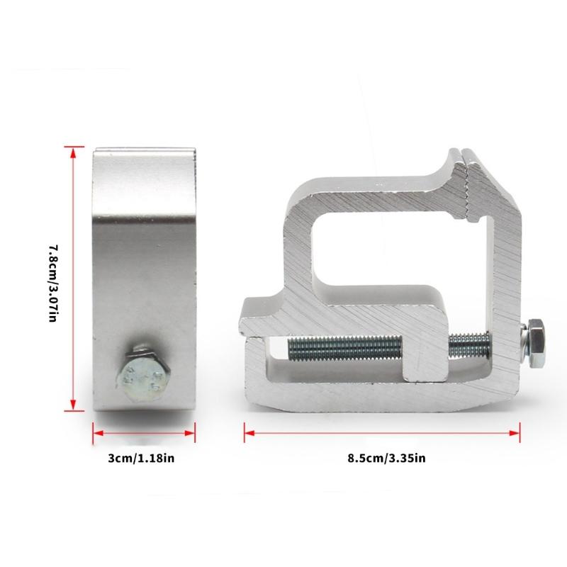 Pachet de 2 Cleme de Montaj Rezistente la Rugină pentru Capace de Camion Toppers Rulote Clip Carcasă Rezistentă Instalare Rapidă Accesorii Camioane