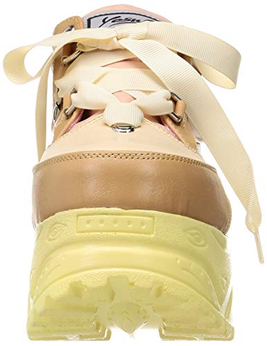 Yosuke Platform Shoes, 2810084, Women's, Beige, Size 23.0 Cm