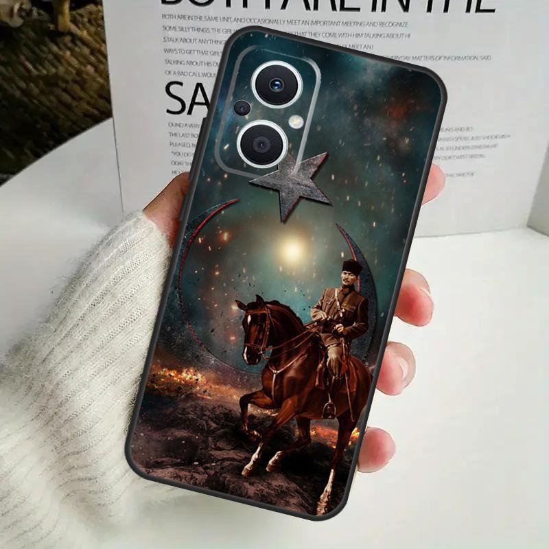 

Turkey Mustafa Kemal Ataturk Case For OPPO Reno 12F 13F 14F 10 11 12 13 14 Pro 8T 7 8 Lite OPPO Find X6 X5 X8 X9 Pro Cover OPPO Reno11