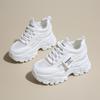 2025 new spring thick-soled inner height increase dad shoes women's small height sports shoes versatile and popular women's shoes