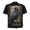 Spiral Direct Unisex Adult Raven Wise T-Shirt