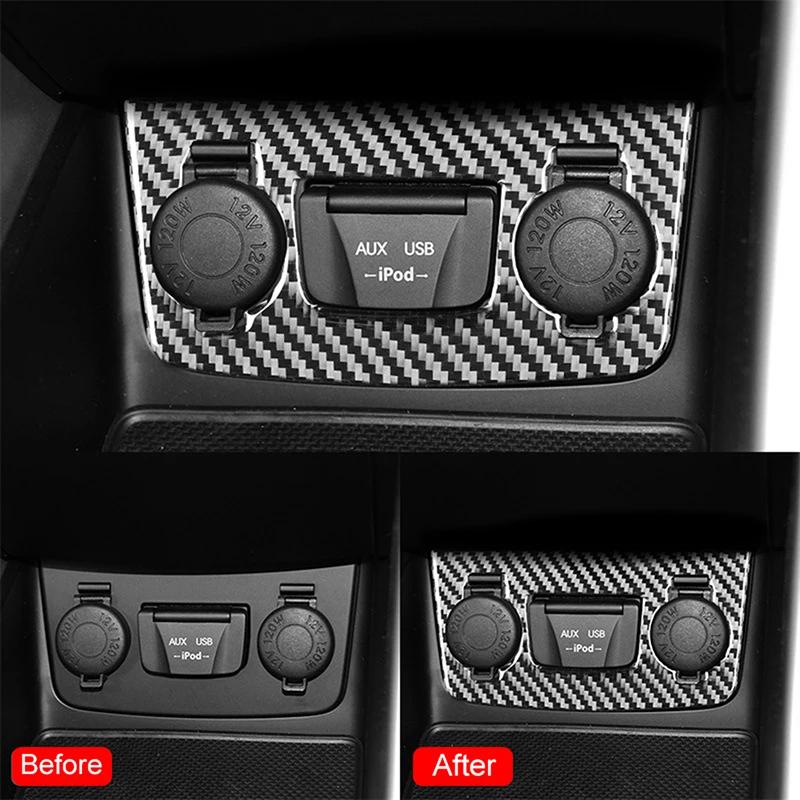 Auto Mittelkonsole Zigarettenanzünder Abdeckung Zieraufkleber Carbon Schwarz Zubehör Für Hyundai Sonata 2011 2012 2013 2014