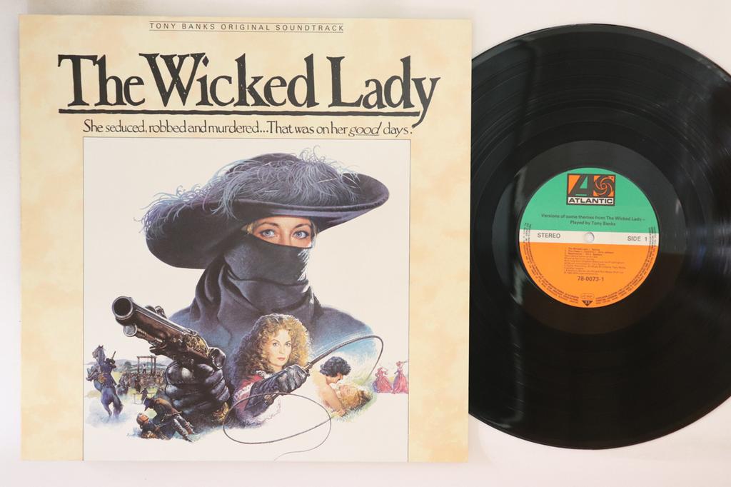 LP Record OST, TONY BANKS - Wicked Lady 7800731 Atlantic 1983 US Soundtracks & Musicals Used
