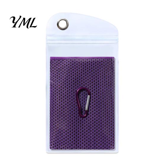 Beach Cooling Accessory 90x30cm Towel for Face, Chilly Sports with Storage Bag Hot Weather Relief And Carabiner, Portable Cold Neck Wrap Workout