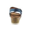Lunar Womens/Ladies Cluster Wedge Sandals